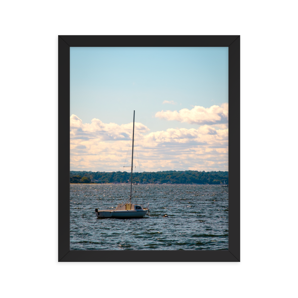 "Anchored" 11''x14'' Framed Print