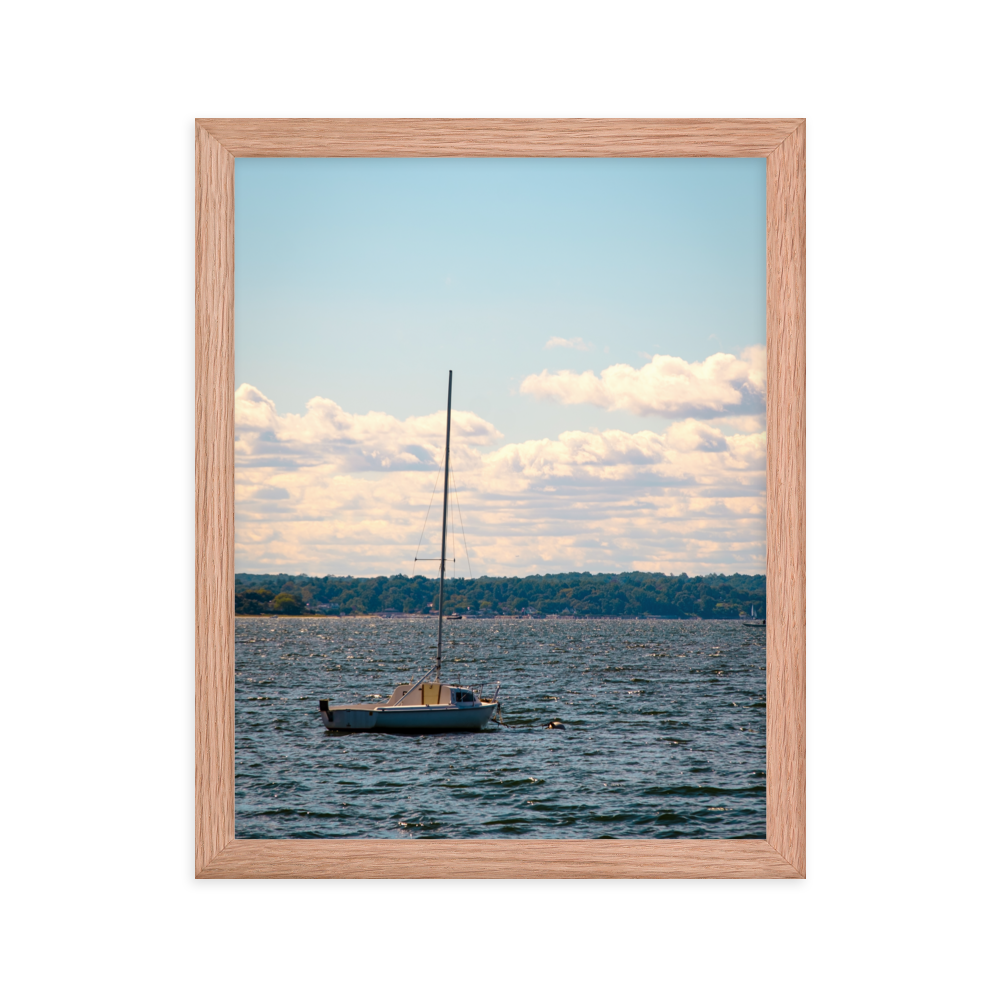 "Anchored" 11''x14'' Framed Print