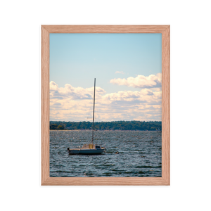 "Anchored" 11''x14'' Framed Print