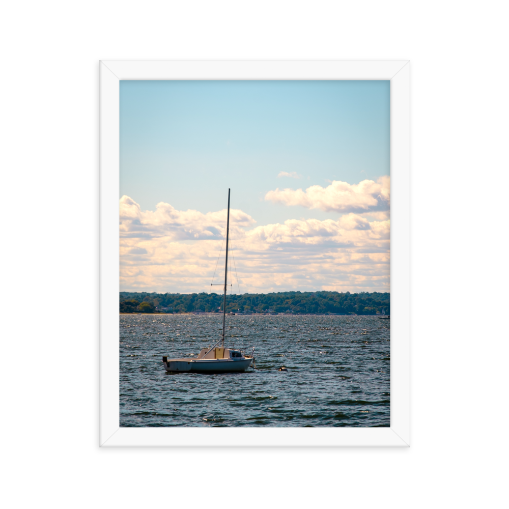 "Anchored" 11''x14'' Framed Print