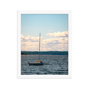 "Anchored" 11''x14'' Framed Print